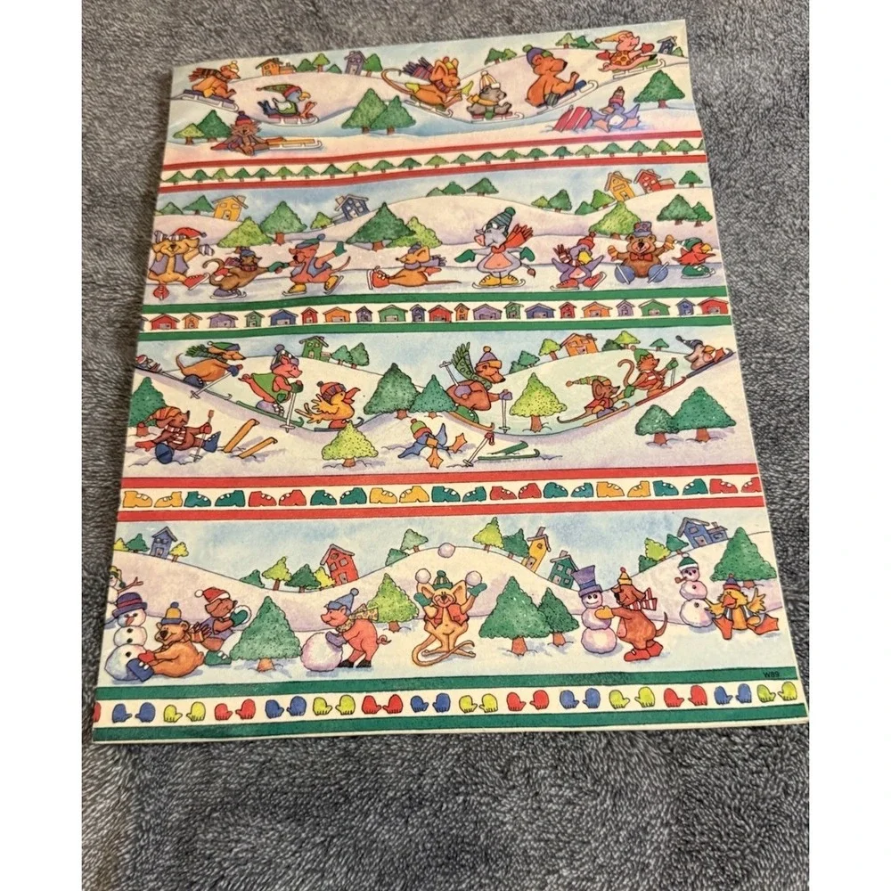 Vintage Wrapping Paper Lot 14 Designs Cats Floral Birds Novelty Gift Wrap